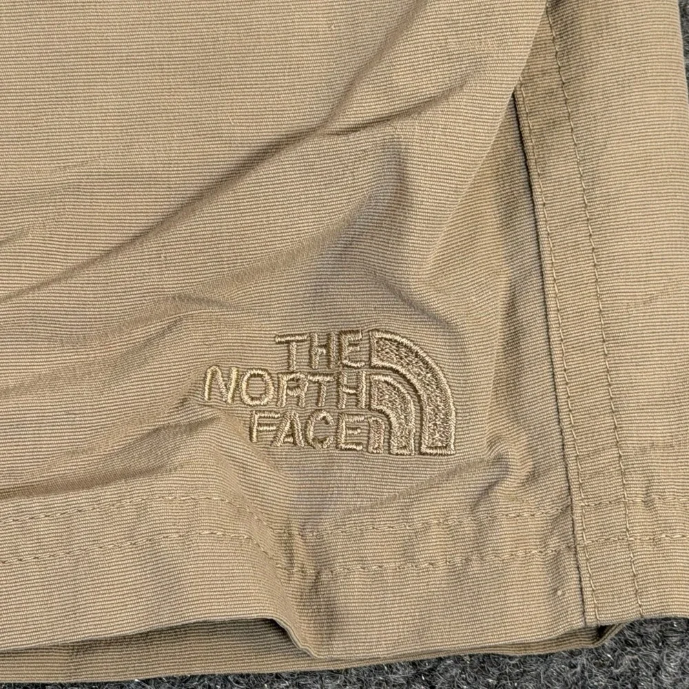 The North Face Mens Khaki Nylon Hiking Utility Shorts Tan Size 36 V608546 #2298‎